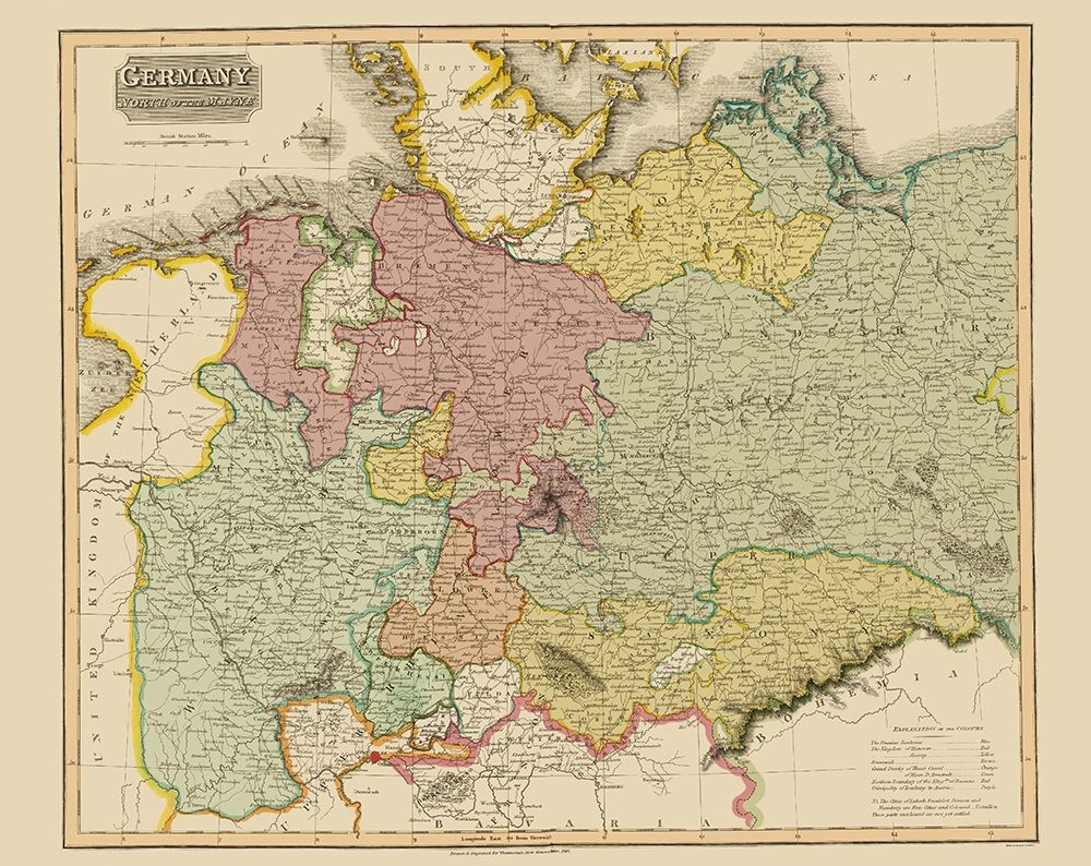North of the Mayne Germany - Thomson 1827 art print by Thomson for $57.95 CAD