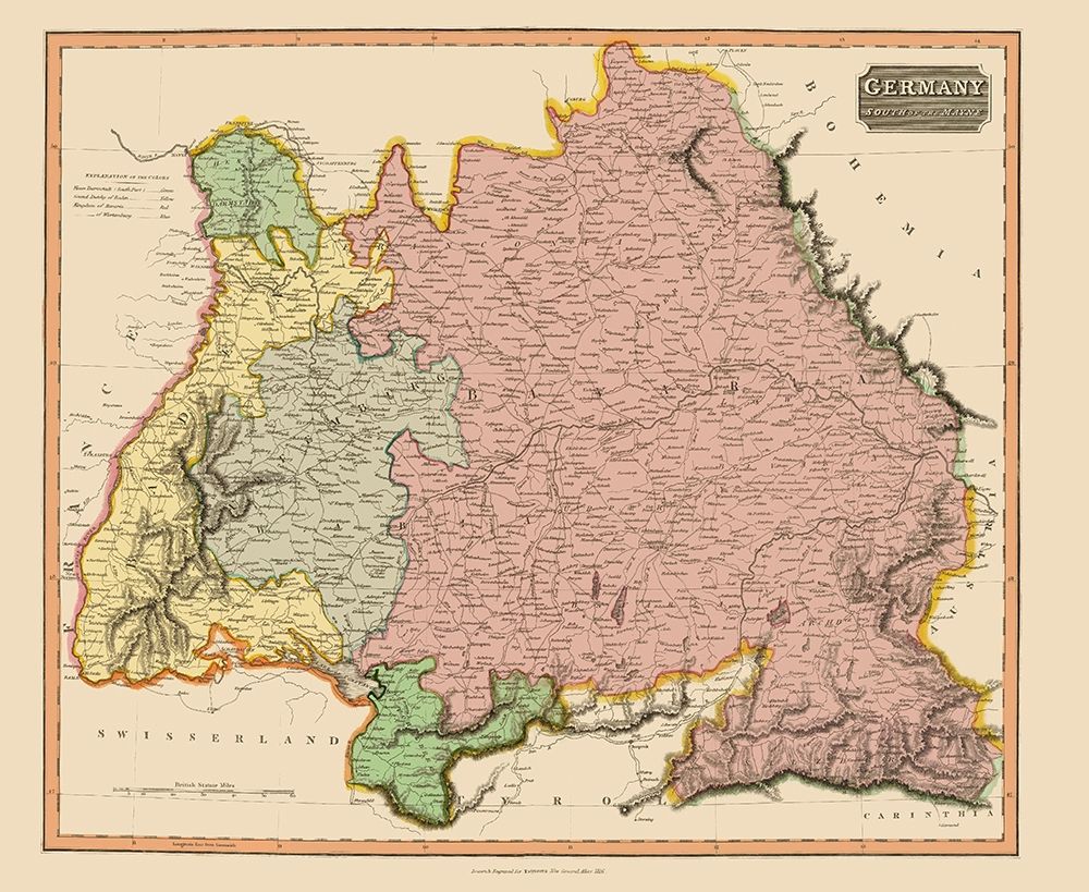 South of the Mayne Germany - Thomson 1816 art print by Thomson for $57.95 CAD