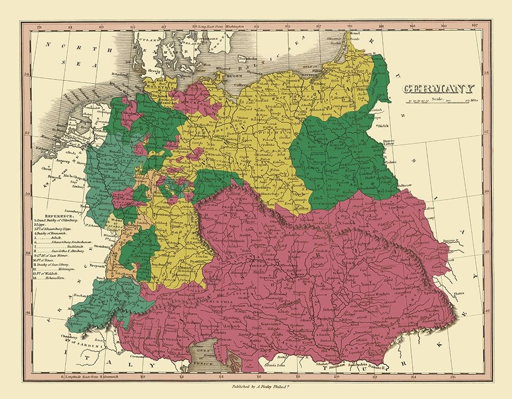 Germany - Finley 1831 art print by Finley for $57.95 CAD