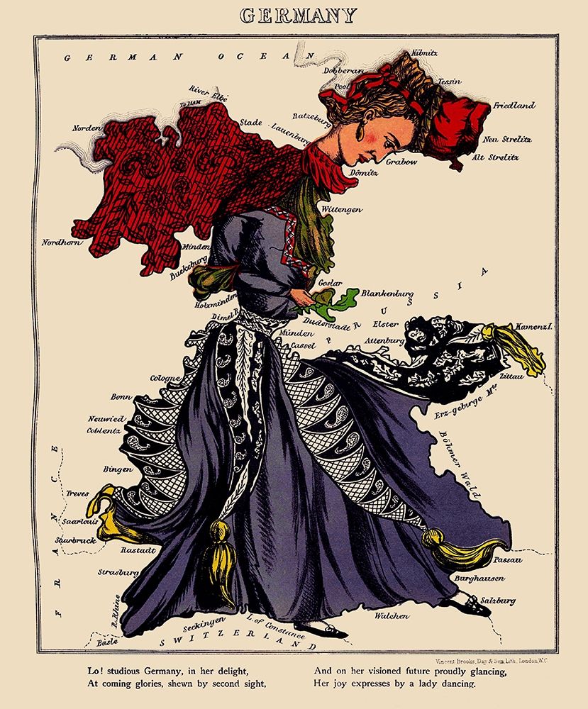 Germany - Lancaster 1869 art print by Lancaster for $57.95 CAD