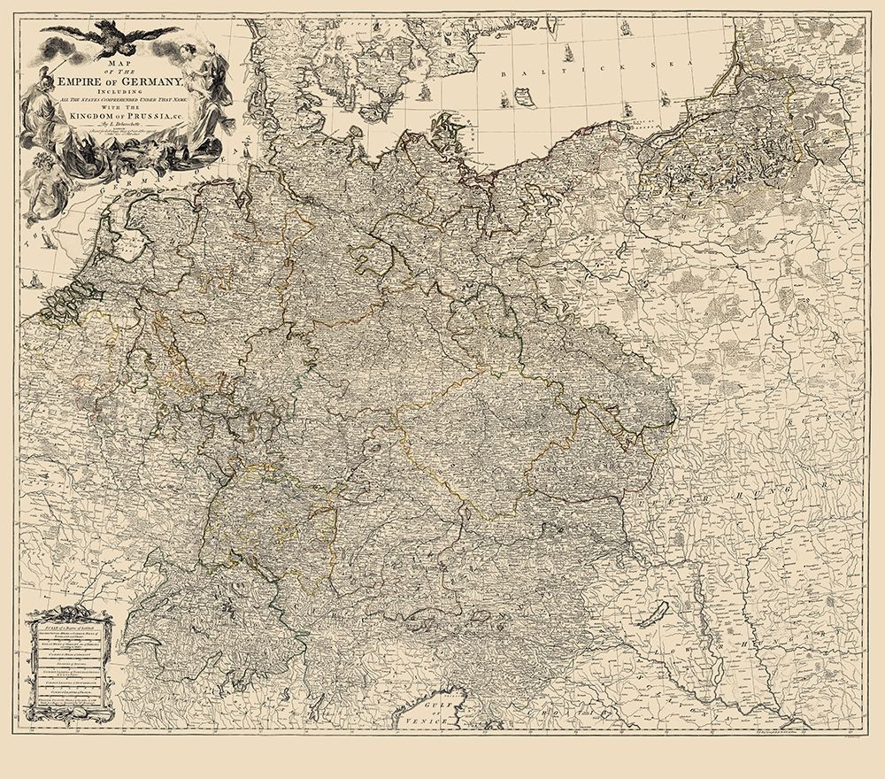 Germany Empire - Delarochette 1782 art print by Delarochette for $57.95 CAD