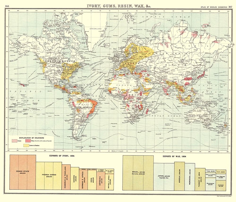 Global Ivory Gums Resin Wax - Bartholomew 1907 art print by Bartholomew for $57.95 CAD