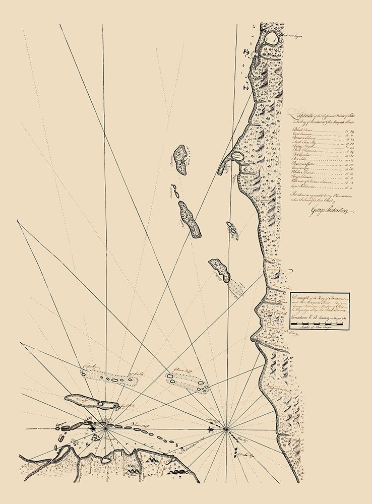 Central America Honduras Bay Mosquito Coast art print by Robertson for $57.95 CAD