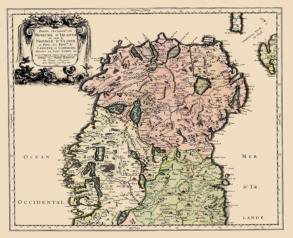 Northern Ireland - Mariette 1665 art print by Mariette for $57.95 CAD