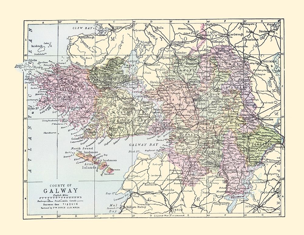 Galway County Ireland - Philip 1882 art print by Bartholomew for $57.95 CAD