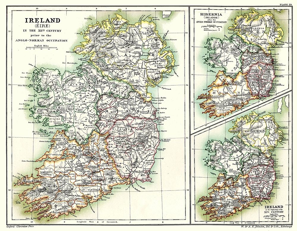 Ireland 12th Century - Poole 1902 art print by Poole for $57.95 CAD