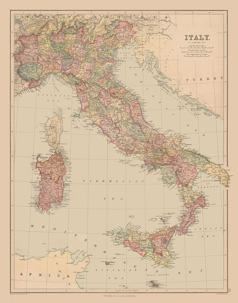 Italy - Black 1867 art print by Black for $57.95 CAD