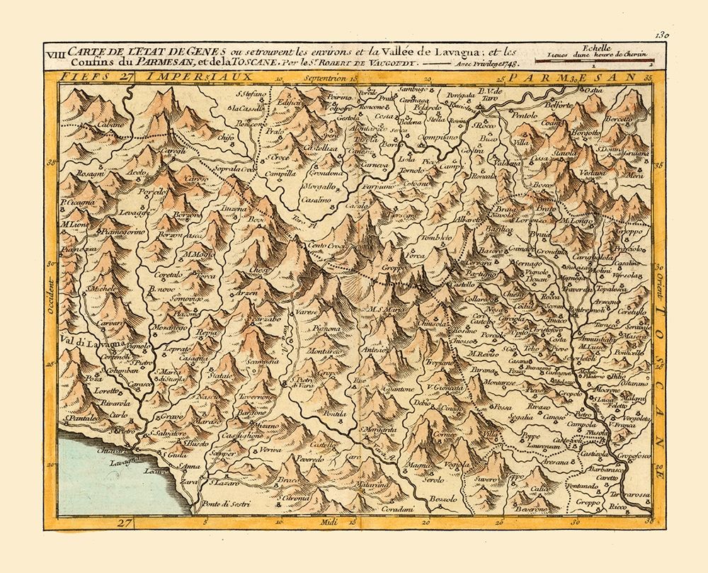 Genoa Province Italy - Robert 1748 art print by Robert for $57.95 CAD