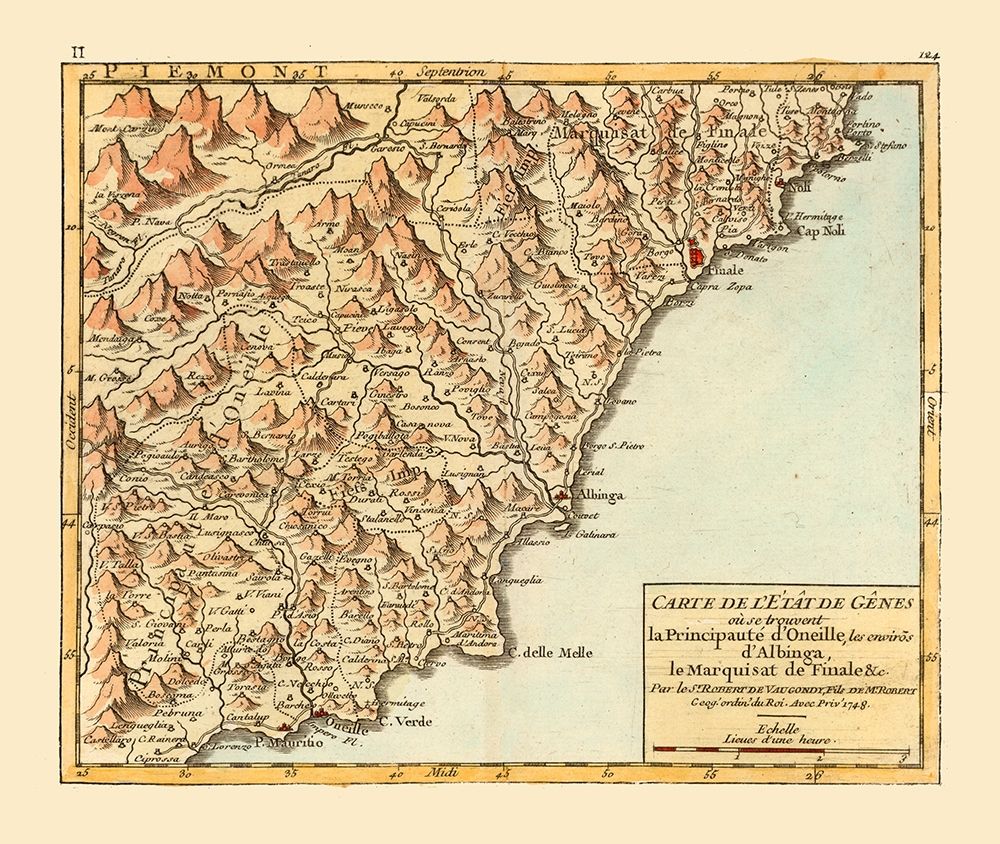 Savona Province Italy - Robert 1748 art print by Robert for $57.95 CAD