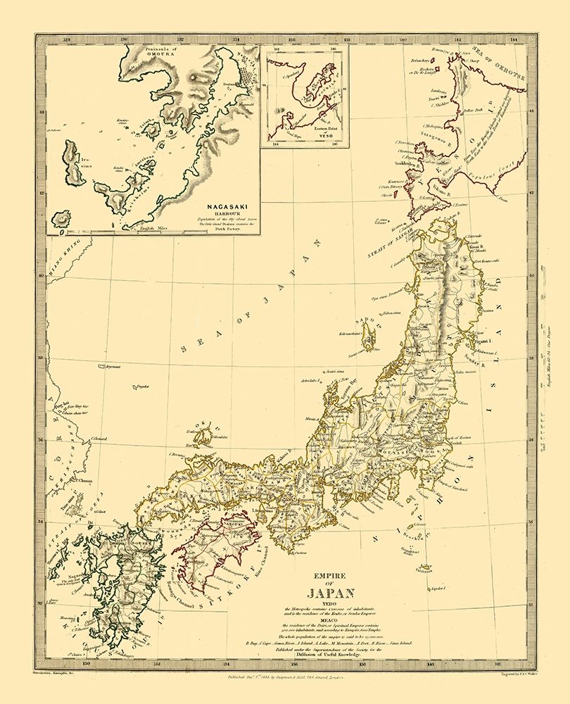 Empire of Japan - Chapman 1835 art print by Chapman for $57.95 CAD