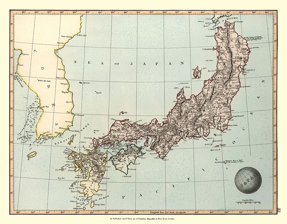 Japan - Gruchley 1845 art print by Gruchley for $57.95 CAD