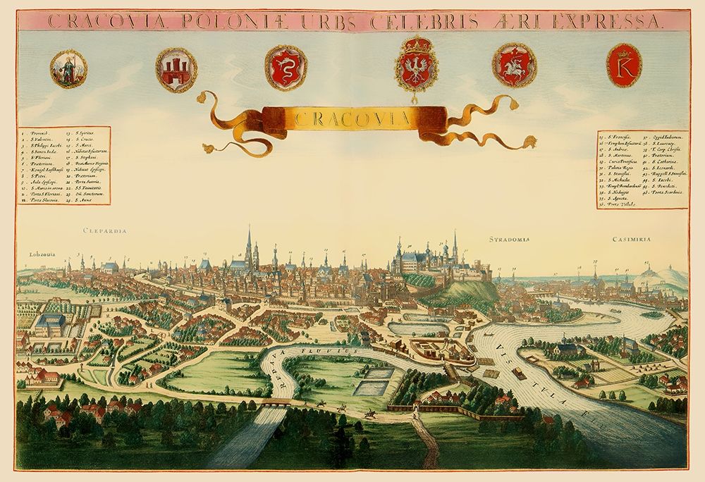 Krakow Poland Picture Eastern Europe - Jansson art print by Jansson for $57.95 CAD