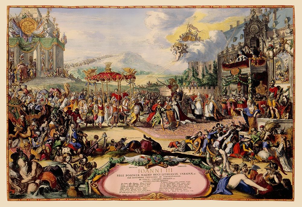 Krakow Poland John III Victory March E. Europe art print by De Hooghe for $57.95 CAD