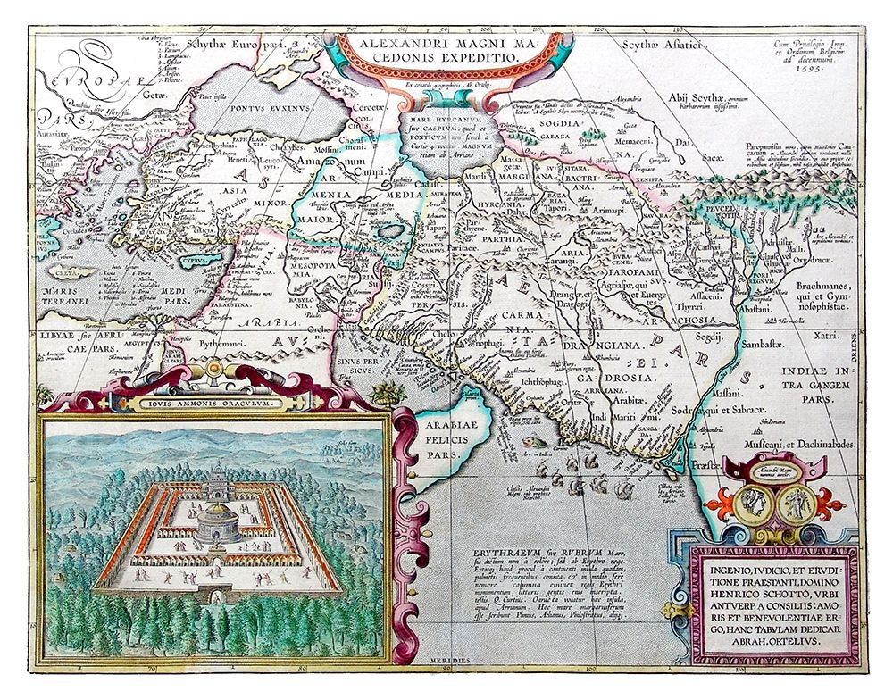 Macedonia Alexander the Great Greece art print by Ortelius for $57.95 CAD