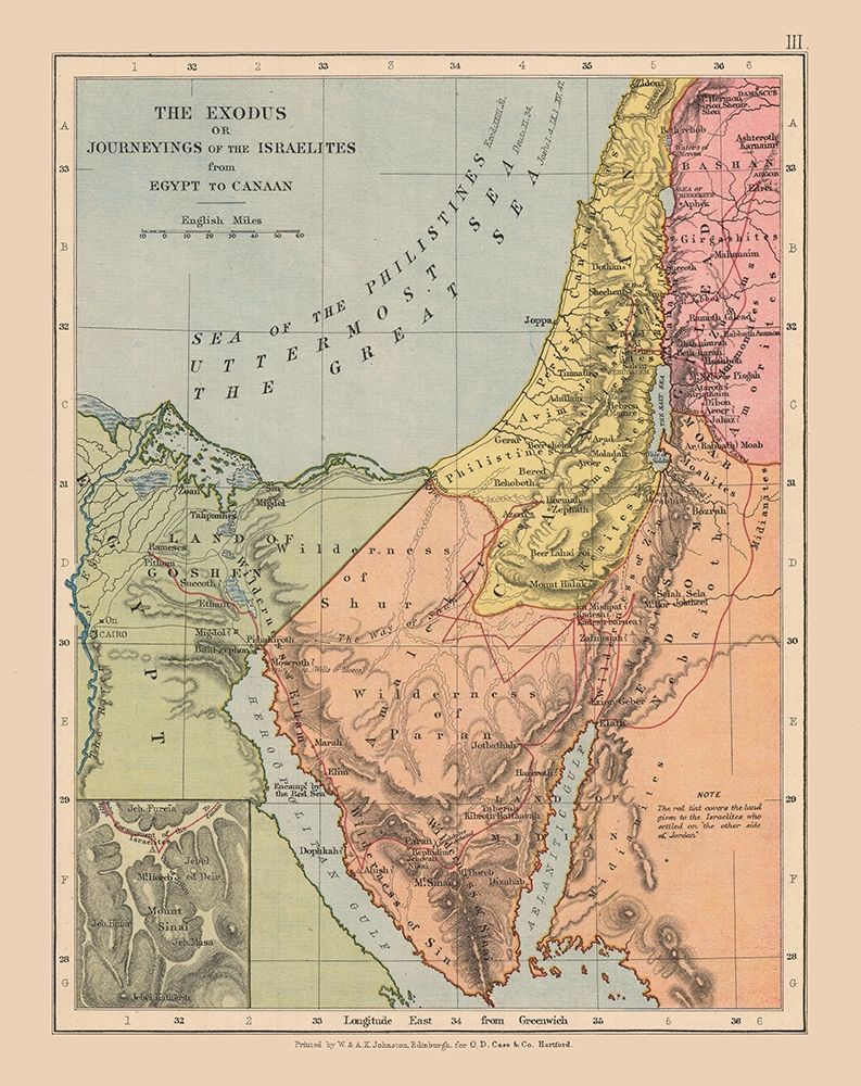 Exodus Middle East Lebanon Israel Jordan art print by Case for $57.95 CAD