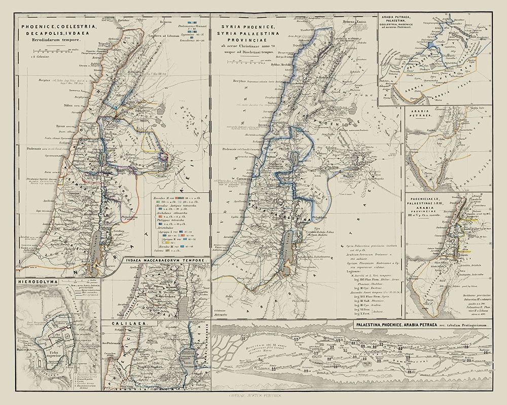 Middle East - Spruner 1865 art print by Spruner for $57.95 CAD
