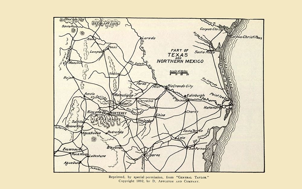 North America Northern Mexico Texas United States art print by Appleton for $57.95 CAD