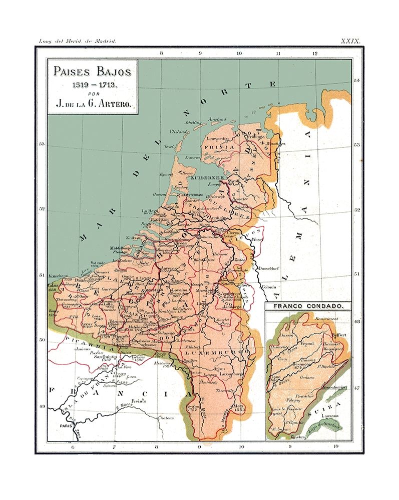 Europe 1519 AD to 1713 AD Netherlands - Artero art print by Artero for $57.95 CAD