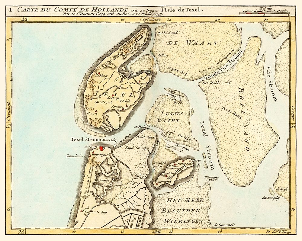 Texel Island Netherlands - Robert 1748 art print by Robert for $57.95 CAD