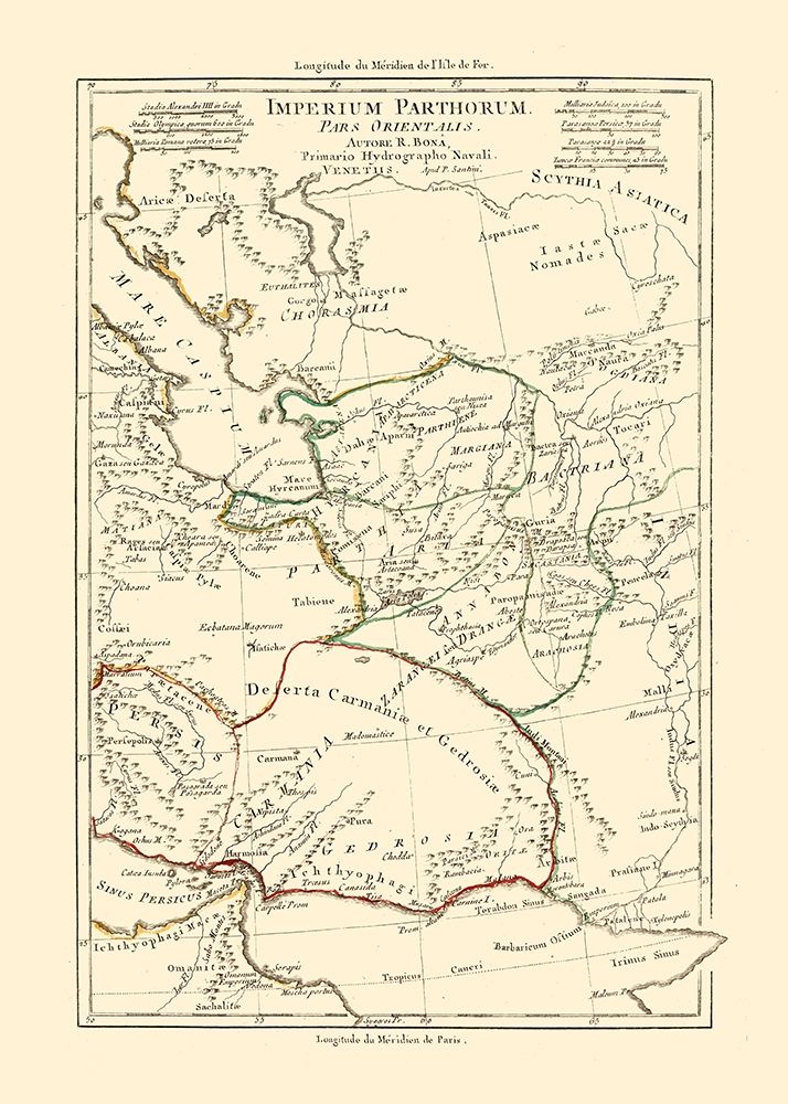 Parthian Empire - Santini 1794 art print by Santini for $57.95 CAD