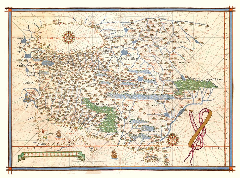Persia - Martines 1587 art print by Martines for $57.95 CAD