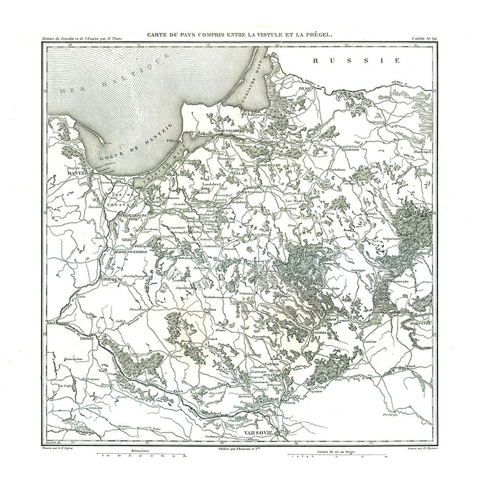 Europe Poland - Thiers 1866 art print by Thiers for $57.95 CAD
