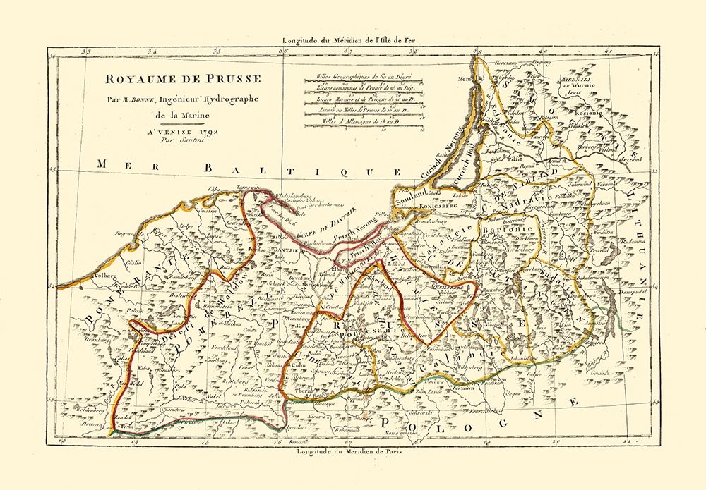 Prussia Kingdom - Santini 1794 art print by Santini for $57.95 CAD