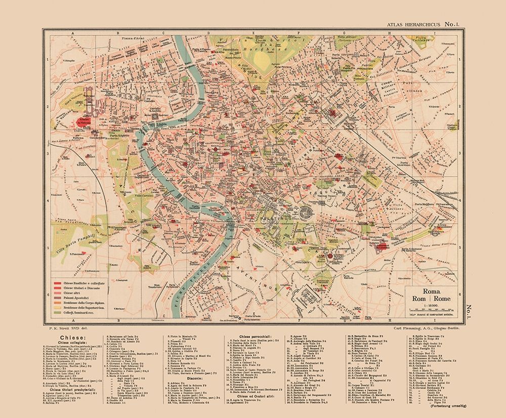 Rome Italy - Streit 1913 art print by Streit for $57.95 CAD
