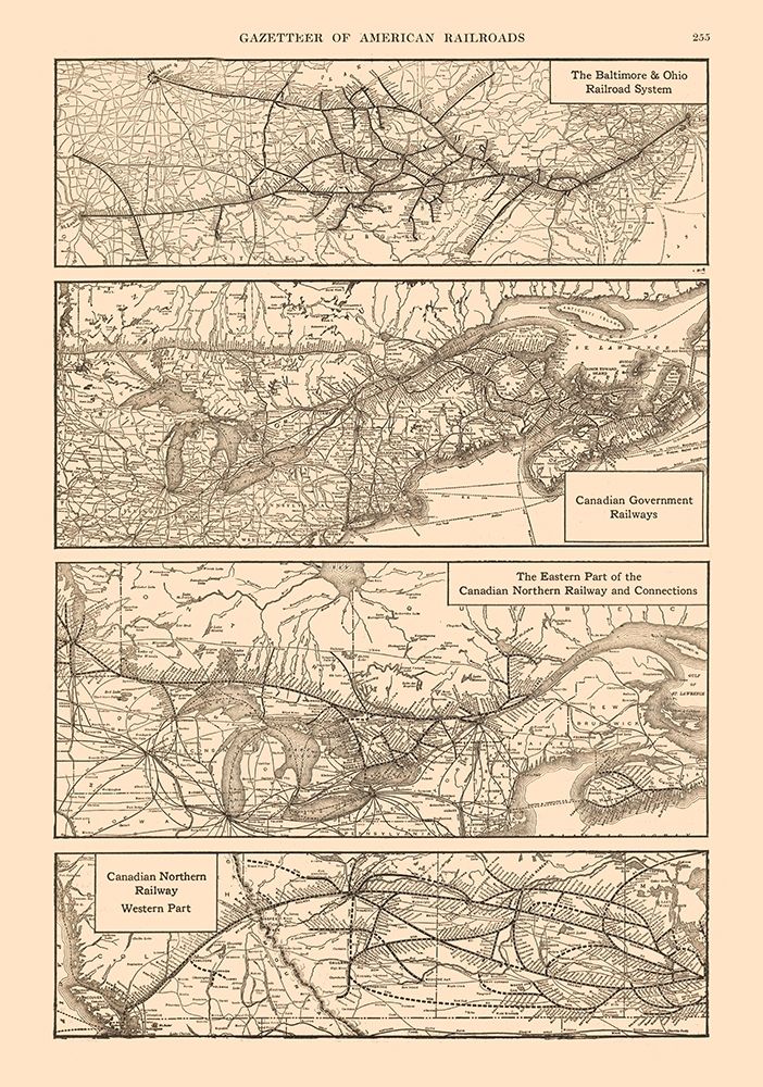 Baltimore, Ohio, Canada - Railroad - Reynold 1921 art print by Reynold for $57.95 CAD