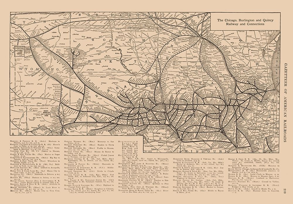 Chicago, Burlington, Quincy art print by Reynold for $57.95 CAD