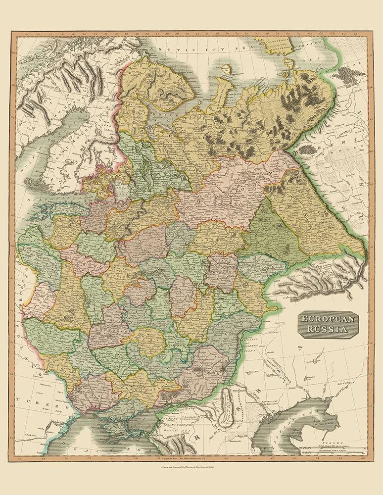 Russia - Thomson 1815 art print by Thomson for $57.95 CAD