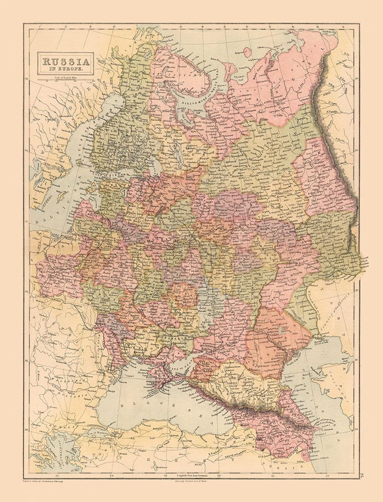 Russia - Black 1867 art print by Black for $57.95 CAD