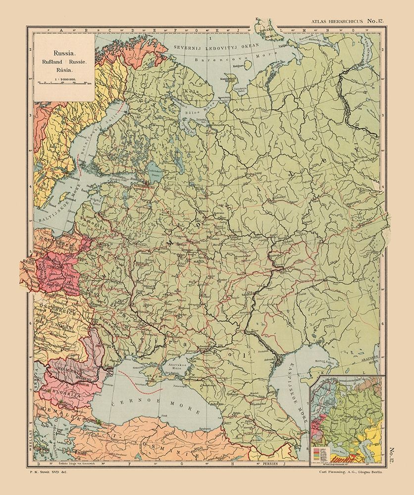 Russia - Streit 1913 art print by Streit for $57.95 CAD