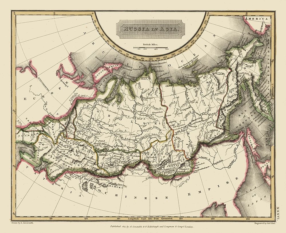 Asia Russia - Constable 1817 art print by Constable for $57.95 CAD