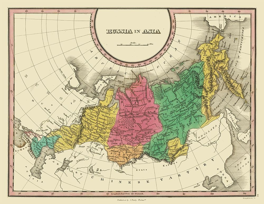 Asia Russia - Finley 1831 art print by Finley for $57.95 CAD