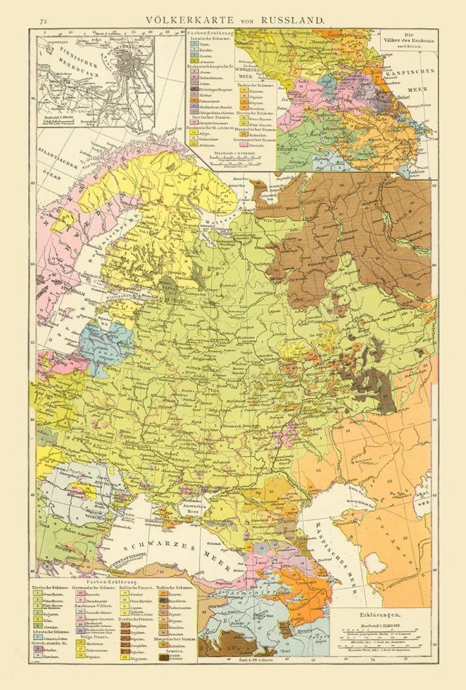 Russia - Andree 1881 art print by Andree for $57.95 CAD