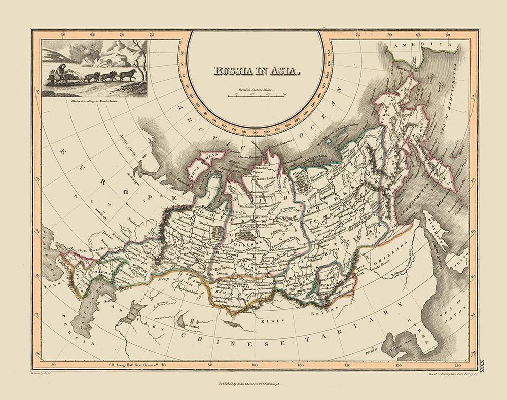 Asia Russia - Thomson art print by Thomson for $57.95 CAD