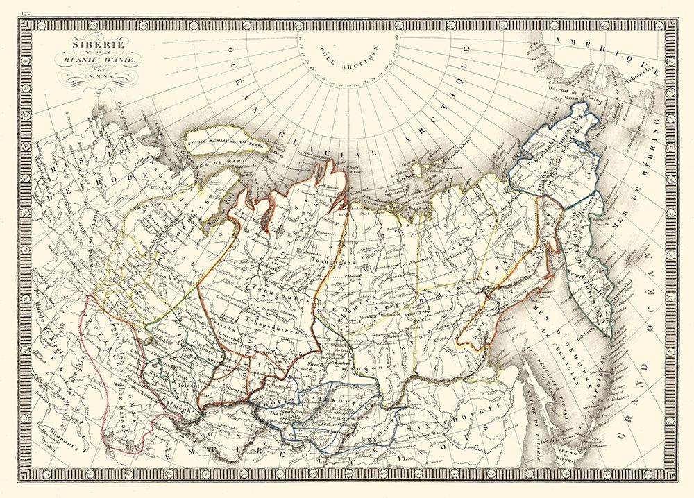 Siberia Russia - Monin art print by Monin for $57.95 CAD
