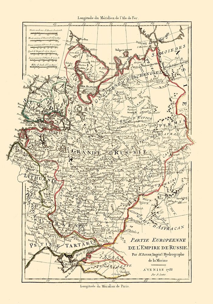 Russia - Empire - Santini 1794 art print by Santini for $57.95 CAD