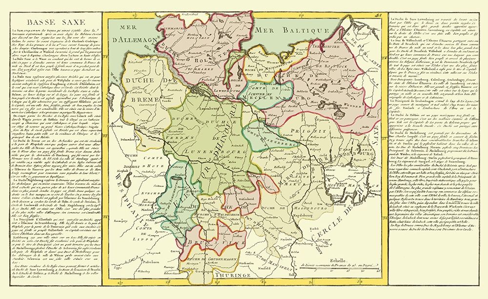 Lower Saxony Germany - Mondhare 1787 art print by Mondhare for $57.95 CAD
