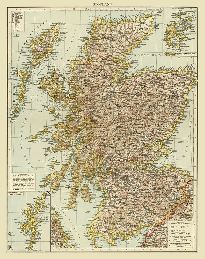 Scotland art print by Unknown for $57.95 CAD