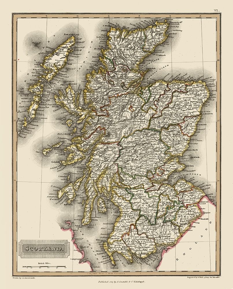 Scotland - Constable 1817 art print by Constable for $57.95 CAD