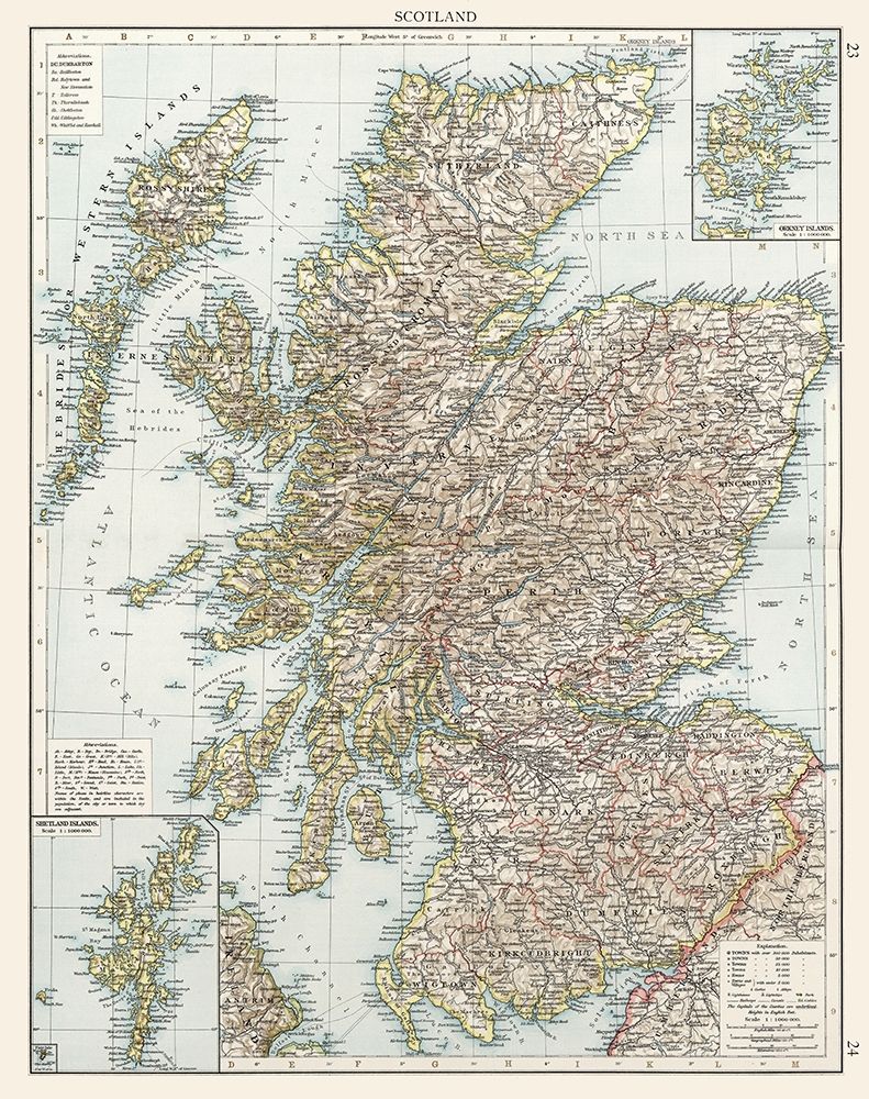 Scotland art print by Unknown for $57.95 CAD