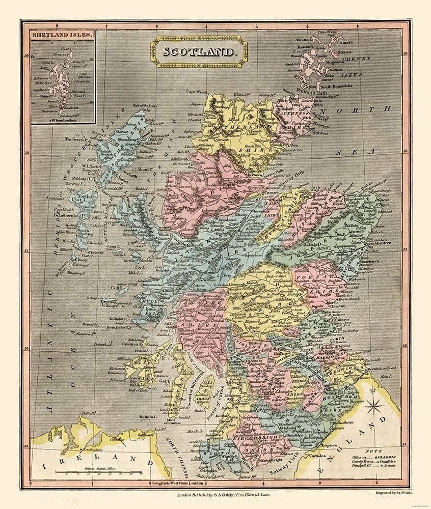 Scotland - Oddy art print by Oddy for $57.95 CAD