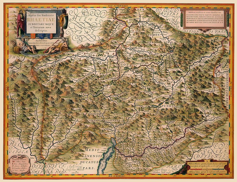 Switzerland - Jansson 1633 art print by Jansson for $57.95 CAD