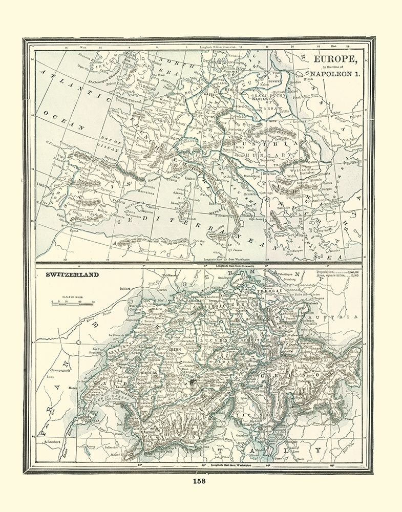 Switzerland - Rathbun 1893 art print by Rathbun for $57.95 CAD