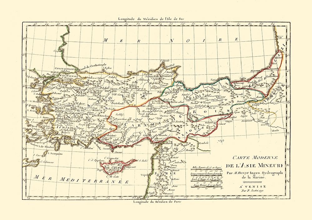 Turkey - Santini 1794 art print by Santini for $57.95 CAD
