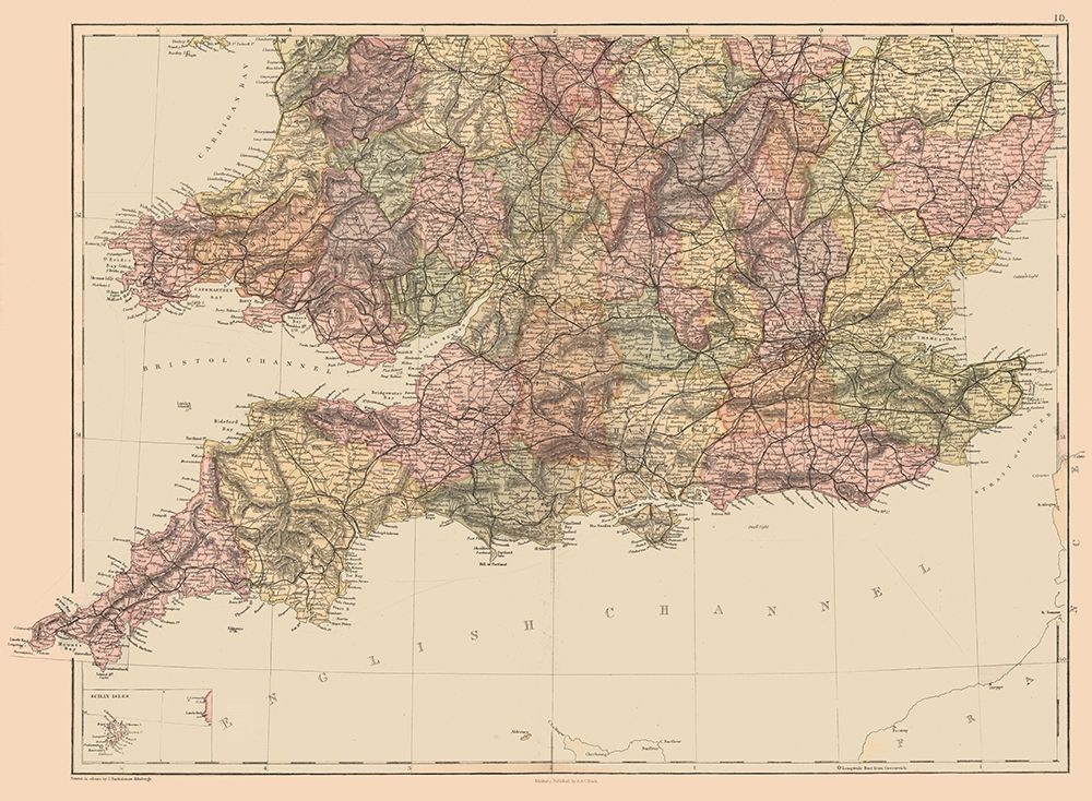 United Kingdom - Black 1867 art print by Black for $57.95 CAD