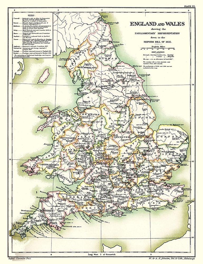 England Wales - Poole 1902 art print by Poole for $57.95 CAD