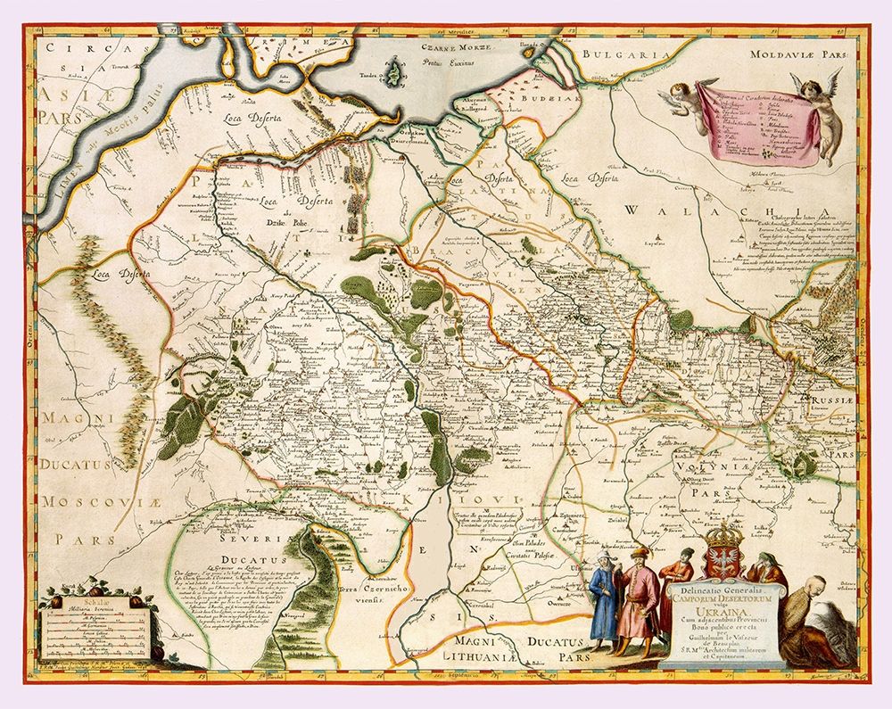 Ukraine - Beauplan art print by Beauplan for $57.95 CAD